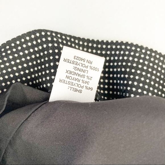 Banana Republic Polka Dot Bow Pencil Skirt Sz 2 - Picture 7 of 9